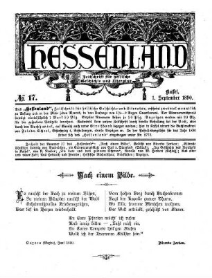 No. 17, 1. September 1890