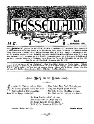 No. 17, 1. September 1890