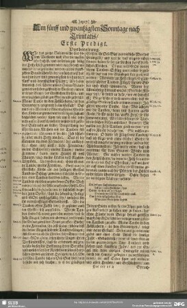 Am fünff und zwantzigsten Sonntage nach Trinitatis