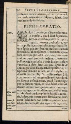 Pestis Curatio.