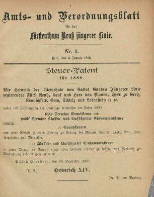 4. Januar-26. Dezember = Nr. 1-54