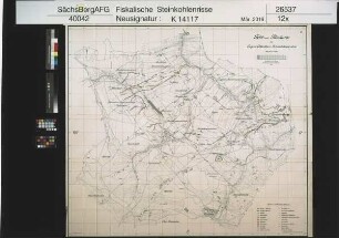 Lugau-Oelsnitzer Steinkohlenrevier, Feld- und Flözkarte
