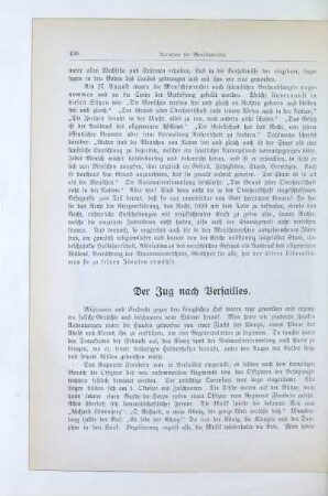 Der Zug nach Versailles