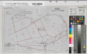Ende (Herdecke), Hudebefreiung und Separation Ende, Katasterauszüge Flur 14;18