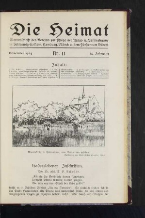 Marienkirche in Hadersleben, vom Damm aus gesehen