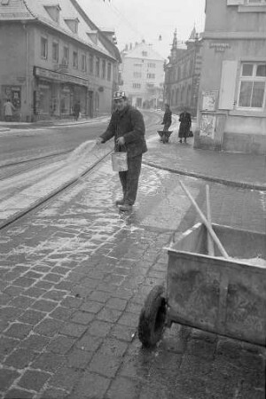 Schneeräumdienst des städtischen Tiefbauamts