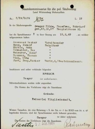 Seeger, Hilde