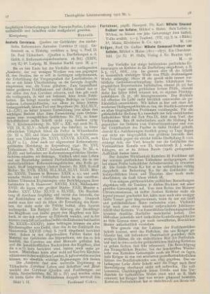 17 [Rezension] Tschackert, Paul (Hrsg.), Analecta Corviniana. Quellen zur Geschichte des niedersächsischen Reformators Antonius Corvinus († 1553)