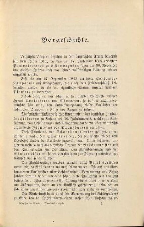 Geschichte der Königlich-Bayerischen Pionier-Bataillone und ihrer Stammformationen