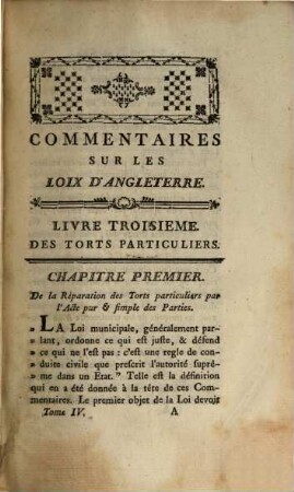 Commentaires sur les loix angloises, 4