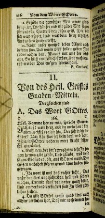 II. Von des Heil. Geistes Gnaden-Mitteln