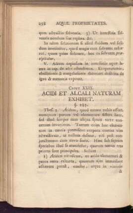 Caput XXIX. Acidi Et Alcali Naturam Exhibet