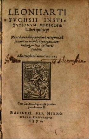 Institutiones medicinae : libri quinque