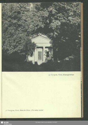 Georgium, Park, Blumengartenhaus
