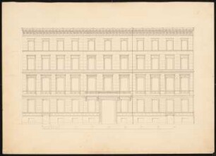 Wohnhaus Knoblauch Oranienstraße 101/102, Berlin-Kreuzberg: Vorderansicht