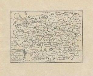 Carte generale des Duchez de Lorraine et de Bar