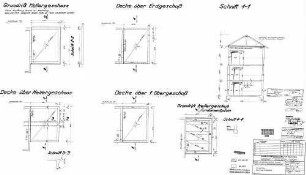 Amstetten (Württ): Bewehrung Bodenplatte Erweiterung Relaisgebäude Schalplan