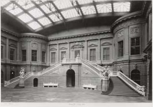 Zeughaus, Berlin Wiederaufbau: Blick in den Lichthof