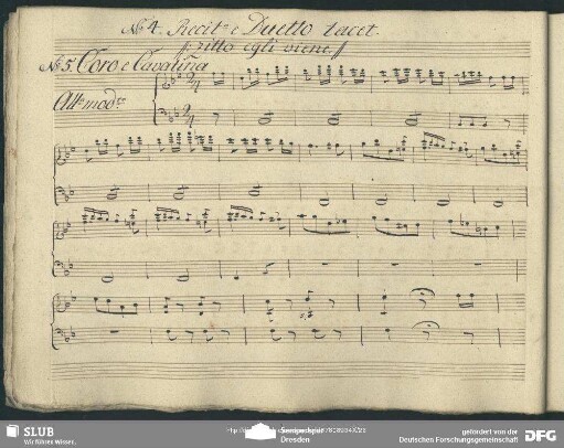 Coro e Cavatina: "più bel di mai per noi"