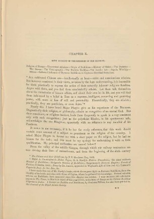 Chapter X. Some account of the religion of the Burmese