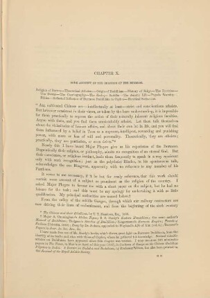 Chapter X. Some account of the religion of the Burmese