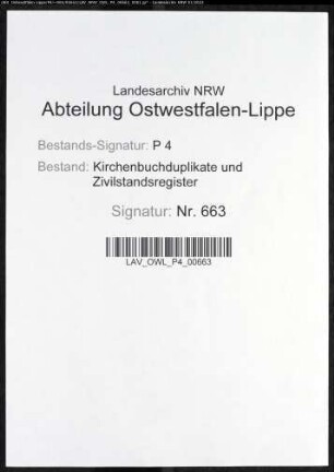 Kirchenbuchduplikat der katholischen Gemeinde Körbecke (G 1789-1803). (Gemeinde: Körbecke, katholische Gemeinde)