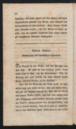 Viertes Kapitel. Grundlegung des eigennützigen Charakters