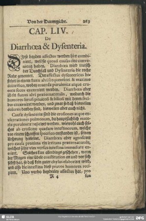 Cap. LIV. De Diarrhoea & Dysenteria