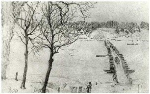 Artlenburg - Schiffbrücke