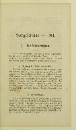 Vorgeschichte - 1104