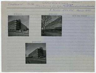 Ministerium für Außenhandel und Innerdeutschen Handel (ab 1967 Ministerium für Außenwirtschaft). Berlin, Mitte, Unter den Linden