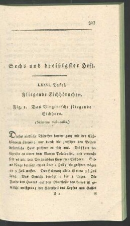 Sechs und dreißigster Heft.