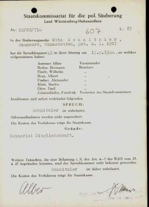 Schnitzler, Otto