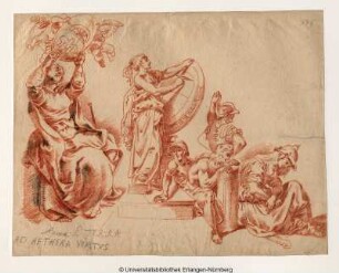 Allegorie, auf die Nürnberger Familie Volckamer bezüglich