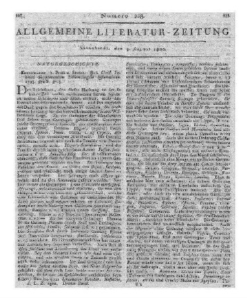 Magazin für Freunde des guten Geschmacks. Bd. 5, H. 4-6. Leipzig: Leo 1799 Hauptsacht. bis 1796: Magazin für Freunde des guten Geschmacks der bildenden und mechanischen Künste, Manufacturen und Gewerbe