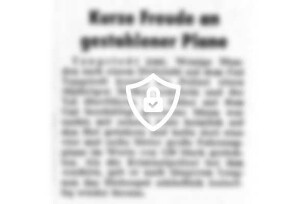 Kurze Freude an gestohlener Plane