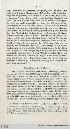 Klimatische Verhältnisse