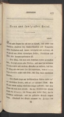 Neun und funfzigster Brief