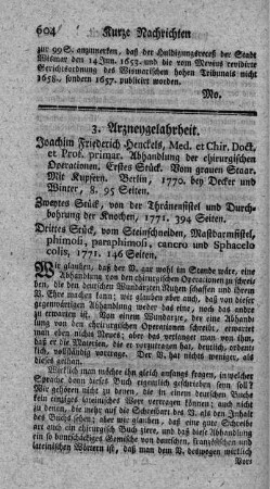 Abhandlung der chirurgischen Operationen. St.1-3.