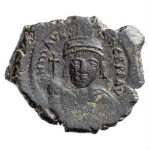 Münze, Follis, 594 / 595