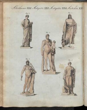 No. 36. Alterthümer XXI. Gottheiten Der Griechen Und Römer.