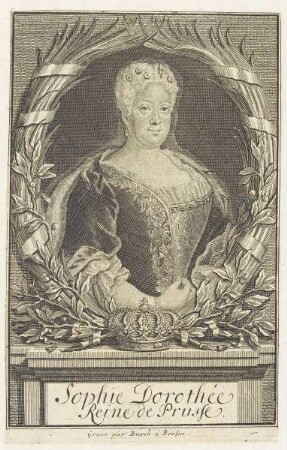 Bildnis der Sophie Dorothee de Prusse
