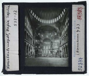 Istanbul, Hagia Sophia : Innenansicht