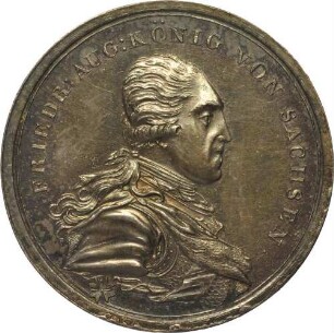 König Friedrich August I. - Rückkehr aus Frankreich