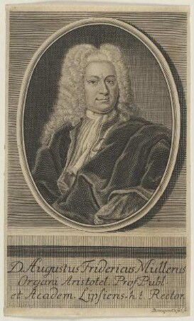 Bildnis des August Friedrich Müller