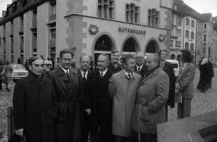 Freiburg: Münsterplatz; Regierung von Basel Land (Schweiz) in Freiburg