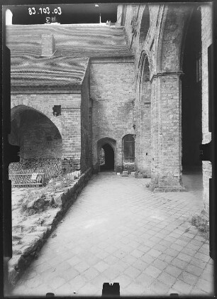 Chorin (Britz-Chorin-Oderberg). Ehemaliges Zisterzienserkloster. Klosterkirche (1273/1334).