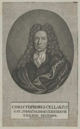 Bildnis des Christophorus Cellarius