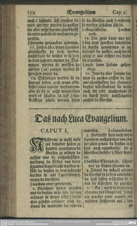 Das nach Luca Evangelium
