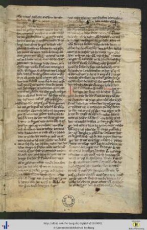 [1r] Ne timeas Zacharia (Lc. 1,13).